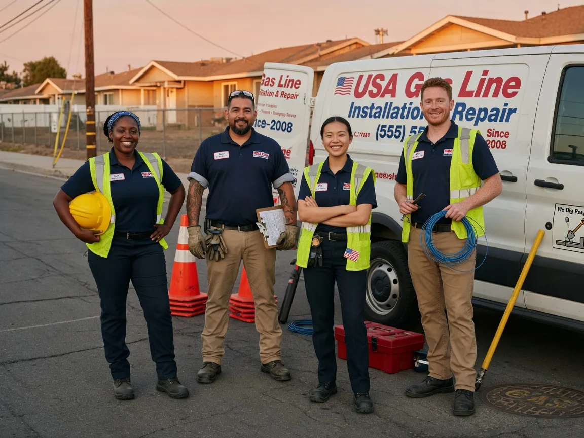 Gas Line Installation company in Lamy, NM